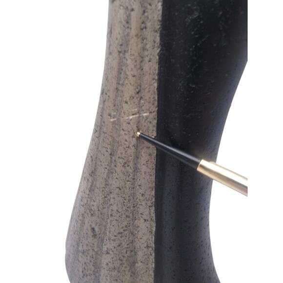 Art Nouveau Inspired Man And Woman Dancing Metal Heads Sculpture - Picture 3 of 6